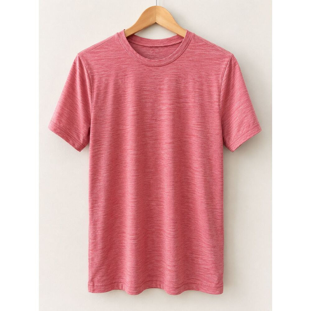 Crewcuts Performance Tee | Boys Size 14 | Heathered Red Athletic T-Shirt